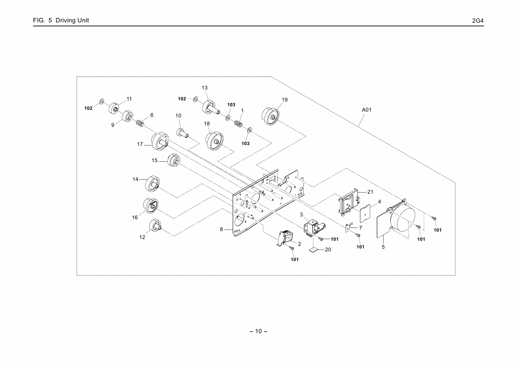 KYOCERA MFP FS-1016MFP Parts Manual-4